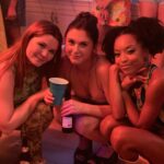 Jenny Han Instagram – Thank you to @jocelyn.shelfo @summerjmadison and @kelseyhealey for coming back to party with us in Ep 6!