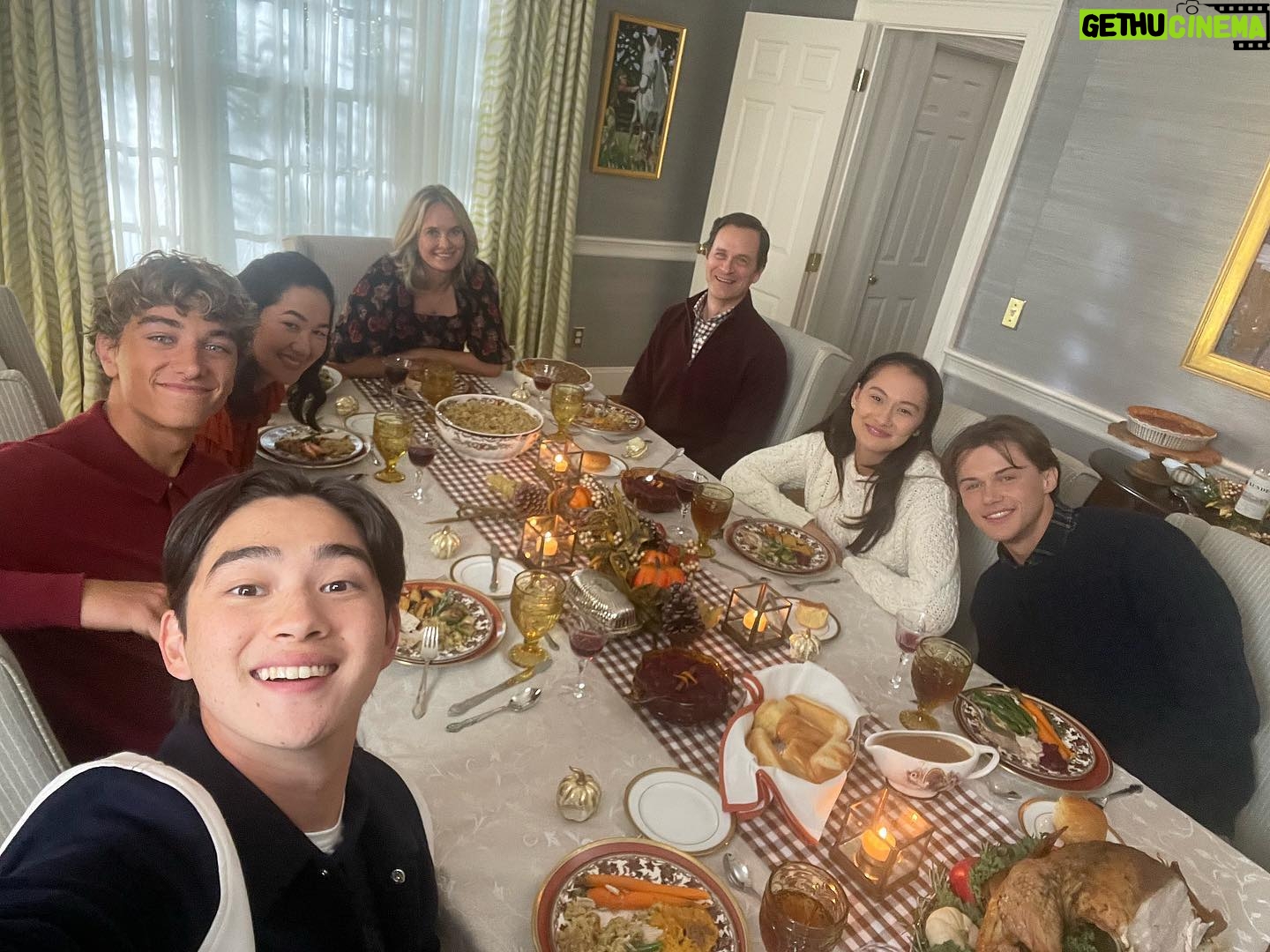 Jenny Han Instagram - Happy Thanksgiving from the Conklin-Fishers!