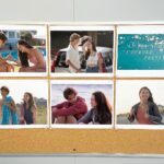 Jenny Han Instagram – My office wall view