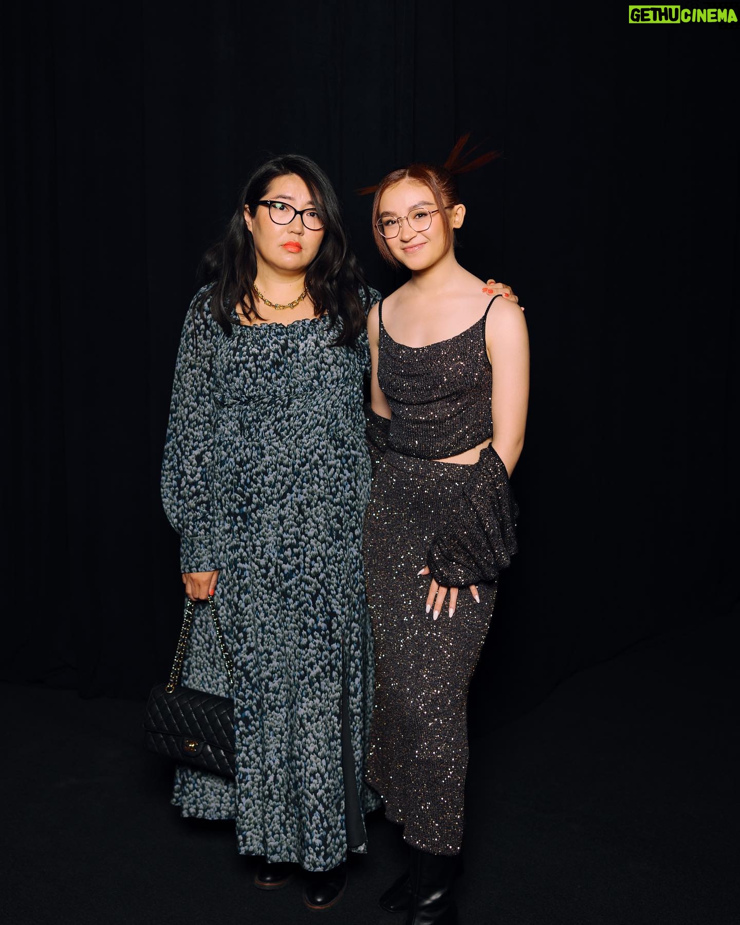 Jenny Han Instagram - Thank you to @altuzarra and @josephaltuzarra for having me at your dreamy, spooktacular show!