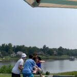 Jenny Han Instagram – Belly flop rehearsal from last summer 😎#thesummeriturnedpretty #behindthescenes