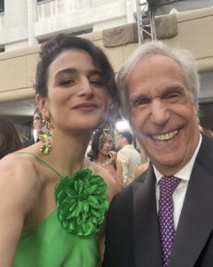 Jenny Slate Instagram - Found my dad on the carpet