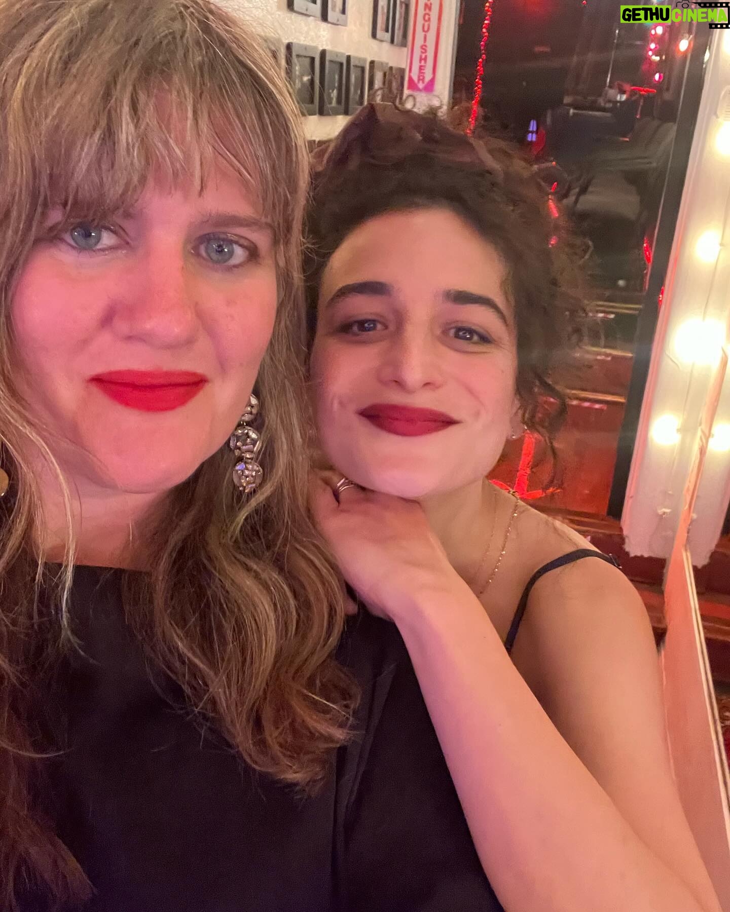 Jenny Slate Instagram - thank you to everyone who braved the rains last night and came out to @largolosangeles! And thank you to one of my favorite musicians, @maryoverthere , for joining me on stage! The last picture is of Jenny the human with Jenny the cat.