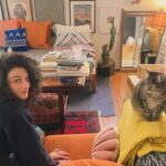 Jenny Slate Instagram - thank you to everyone who braved the rains last night and came out to @largolosangeles! And thank you to one of my favorite musicians, @maryoverthere , for joining me on stage! The last picture is of Jenny the human with Jenny the cat.