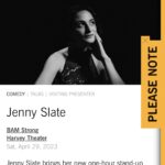 Jenny Slate Instagram – OK IM MAKING ANOTHER SPECIAL. FILMING AT @bam_brooklyn AND TIX NOW ON SALE. TWO SHOWS. ONE ME. THEN I FINALLY PACK UP MY STUFF AND GO TO GRAD SCHOOL (and after many comments let me clear this up which is that no i am not going to grad school bc i will do comedy until i fall down and then immediately float up and become a ghost)