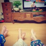 Jeon Mi-do Instagram - 오붓하게. 단란하게. 화목하게. #남편없이 시댁에서 자고오기