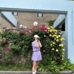 Jeon So-min Instagram - 처음으로 사진 찍을 정신. 🫐☂️🔮💜🍬🍭