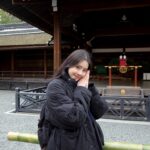Jeong Sin-hye Instagram - 清水の舞台から飛び降りることはできなかった。 高い。