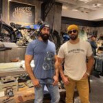 Jesse Metcalfe Instagram - New arrival @heroesmotorsmalibu 🏍️ ‘The Nickel Peeper’ is now for sale. Incredible 1950’s pre-unit Bonneville custom bobber built by @choppahead is an absolute blast to ride!🔥🔥🔥