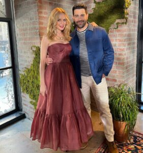 Jesse Metcalfe Instagram - Press touring with this beauty! Totally enamored by your grace and charm @imheathergraham 👏👏✨✨ Thank you for a super fun 48 hours promoting #OnAwingAndAPrayer streaming April 7th on @primevideo