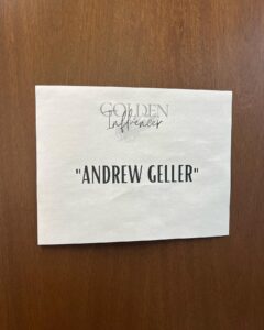 Jesse Metcalfe Instagram - Meet the “Golden Influencer”✨Lara Silva…and branding guru “Andrew Geller.” Such a great time acting with the talented @lara_silva 🎭 #goldeninfluencer @pureflix
