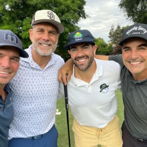 Jesse Metcalfe Instagram - PASSIONS REUNION! If you know you know. Thanks to @malbongolf for the fresh gear.🏌🏻