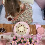 Jessica Belkin Instagram – my heart is so full 🧚🏻🍰🌷🪷🩵🩵 thank you @picnicfam 🧺xx