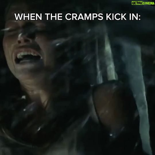 Jessica Biel Instagram - An extremely accurate, non-dramatized depiction of a week on my period.