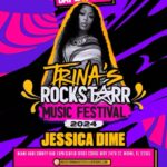 Jessica Dime Instagram – Miami I’m outside for @rockstarrmusicfest ! I’m bout to show up and show out & thats Fo Certain 💃🏻 🎤 thank u @trinarockstarr 🤞🏼