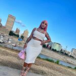 Jessica Dime Instagram - #curtisgivensallwhiteaffair #caniliveweekend 2022 👑〽️ @kendrasboutique @officialhairbyaudi @femme_la