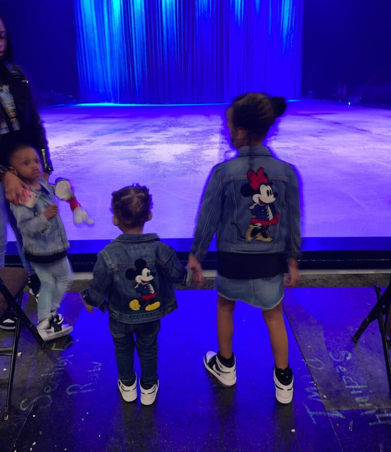 Jessica Dime Instagram - Disney on ice 2024 with the kiddos 🥰💫 we had a time😂🙌 @blessingbrielwilliams @wisdomramonewilliams @somajor2017