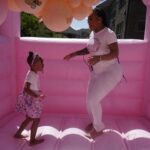 Jessica Dime Instagram – I can’t believe I really have a 4 year old yall 😩😍🙏🏿💖 she is the best big sister and so smart ..my beautiful sweet baby girl @blessingbrielwilliams