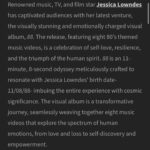Jessica Lowndes Instagram - Wow! Thank you @earmilk for the incredible review!!! 🫶🏻 #linkinbio #88 #visualalbum