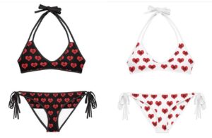 Jessica Lowndes Instagram - Happy long weekend, friends! This Canadian is very excited to experience her first Miami swim week (and get a much needed tan 😅) ☀️🌴👙 SHOP @love.fights swimwear in our store! 👉🏻 Lovefights.org The proceeds go towards the @mssociety 🩷 Great bikinis, even better cause!!! 

Also- you can listen to “Summertime” anywhere you stream music! ☀️🤘🏻
