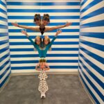 Jessica Szohr Instagram - Clearly we like this place! But did you see what Bowie added to this photo? What if it was all an illusion?