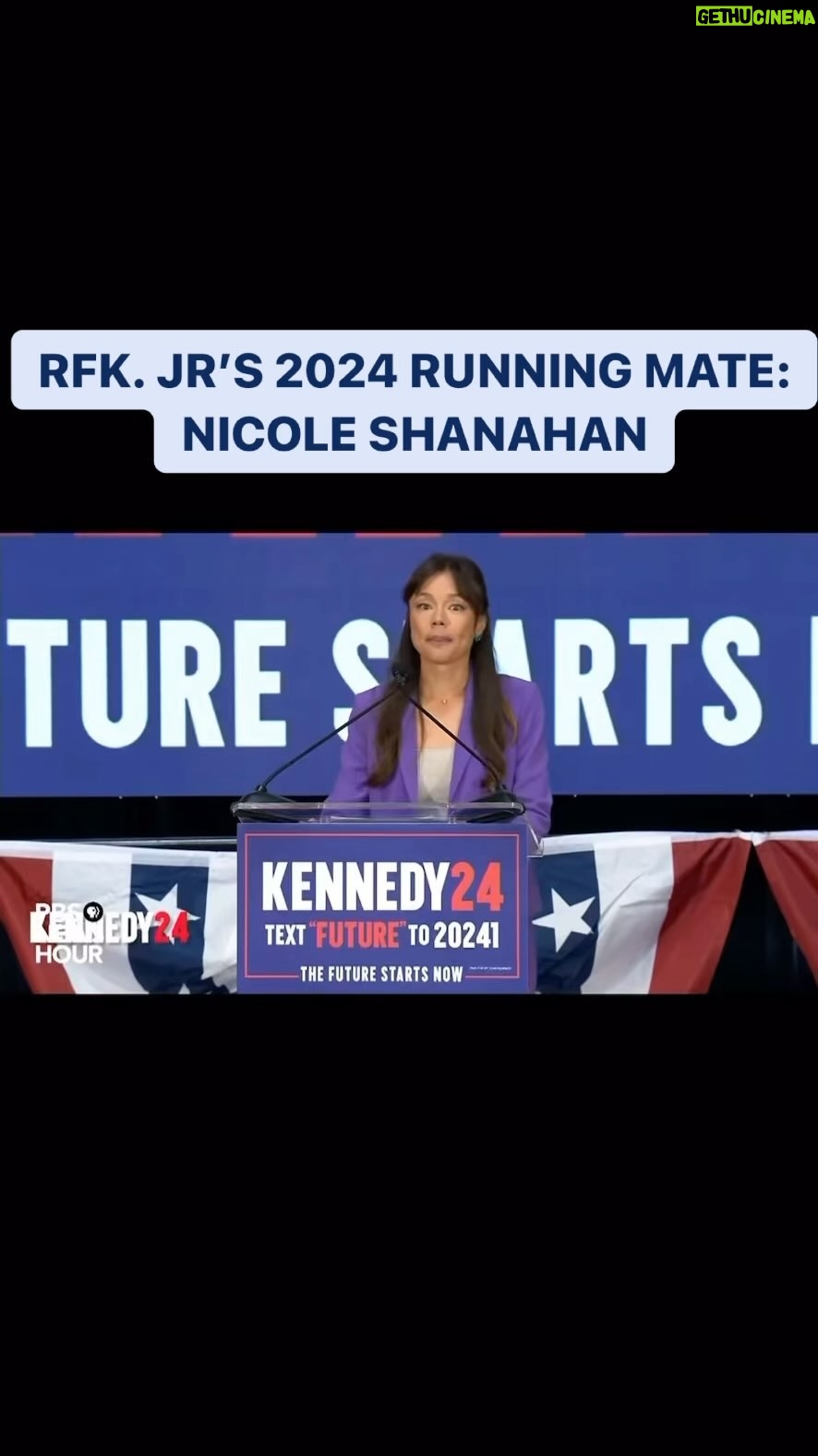 Jessica Yellin Instagram - RFK JR VP PICK: NICOLE SHANAHAN Robert F. Kennedy, Jr. announced his running mate in his independent bid for the presidency: Nicole Shanahan. She is an extremely wealthy environmental lawyer and entrepreneur and the ex-wife of Google cofounder Sergey Brin. In the announcement speech Kennedy introduced Shanahan as a “fellow lawyer, a brilliant scientist, technologist, and a fierce warrior mom.” Shanahan, 38, founded the Bia-Echo Foundation, a charitable organization that focuses on “climate solutions, reproductive health, social justice and a cure for autism.” She has shared that her daughter, Echo, was diagnosed with autism. In her remarks Shanahan positioned herself as a disaffected Democrat who has dedicated herself, in part, to questioning the causes of illness in America. She specifically named the targets of her concern: “endocrine disrupting chemicals,” “electromagnetic pollution,” and “the cumulative impact of one prescription on top of another prescription and one shot on top of another shot on top of another shot throughout the course of childhood.” Note: Scientists and doctors in this audience, please share your thoughts in comments. Shanhan, once a megadonor to the Democratic party, became a super supporter of RFK. She was involved in funding and designing the controversial RFK, Jr Super Bowl ad that featured footage of uncle JFK and drew the ire of many Kennedy family members. Shanahan is also the cofounder of an AI company and has worked on efforts to extend “reproductive longevity.” She has no experience in elective office and a very limited public profile. She was the focus of press attention during her divorce from Brin when the Wall Street Journal reported a semi-scandalous (though what really is scandalous?) story involving Elon Musk. Her addition will likely ensure RFK has the funds he needs to compete through November and will position him to draw more votes from Biden, as Shanahan’s message is designed to woo Democrats to RFK’s cause. Share your thoughts in comments. #2024