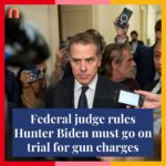 Jessica Yellin Instagram - HUNTER BIDEN GETS A COURT DATE A federal judge ruled Hunter Biden must stand trial the week of June 3 for gun charges brought by a special counsel. He is charged with buying a weapon while using illicit drugs and lying about his drug use when making the purchase. Biden has pleaded not guilty to the charges. His attorneys have filed multiple motions to get the case thrown out — the judge said “I haven’t completely figured out what I’m going to do with” the multiple motions. Looks like the US does enforce gun laws sometimes.