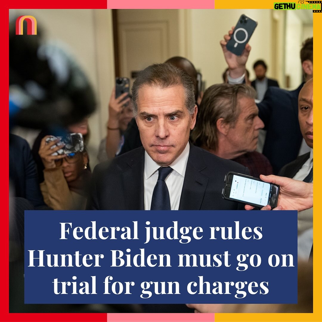 Jessica Yellin Instagram - HUNTER BIDEN GETS A COURT DATE A federal judge ruled Hunter Biden must stand trial the week of June 3 for gun charges brought by a special counsel. He is charged with buying a weapon while using illicit drugs and lying about his drug use when making the purchase. Biden has pleaded not guilty to the charges. His attorneys have filed multiple motions to get the case thrown out — the judge said “I haven’t completely figured out what I’m going to do with” the multiple motions. Looks like the US does enforce gun laws sometimes.