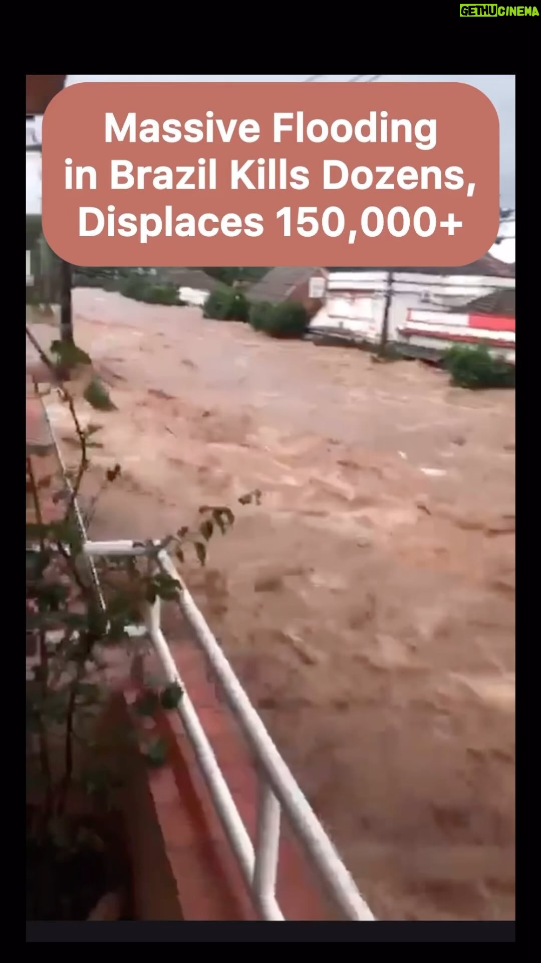 Jessica Yellin Instagram - MASSIVE FLOODING IN BRAZIL Days of heavy rain have flooded southern Brazil, displacing over 150,000 people and killing at least 85. Over 130 are missing. Entire towns are under water in the southern state of Rio Grande do Sul. The governor of Rio Grande do Sul called this “the worst disaster ever registered” in his state. Lakes and rivers have overflowed, bursting at least one dam and inundating homes, highways, and airports. More heavy rains are expected to continue this week. Brazil’s President Lula declared an emergency in the state which should free up emergency relief funding, pending approval by Brazil’s legislature.