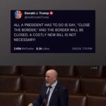 Jessica Yellin Instagram - GOP IMMIGRATION DRAMA The Senate failed to pass its border deal today, 49-50. The bill needed 60 votes to pass, but GOP lawmakers killed the bill after former President Trump told them to. A Texas Republican is calling out former President Trump’s hypocrisy on immigration. Republicans insisted on negotiating a tough border deal in exchange for funding Ukraine and Israel. After months of tough negotiations, today the Senate GOP killed the bill at Trump’s behest. Trump, who is campaigning on his promise to stop the immigration crisis, says the border deal is unnecessary to solving the crisis because a president can “shut down” the border at will. In this clip, Texas GOP Rep. Chip Roy points out Trump’s hypocrisy on immigration — millions of immigrants entered the US during Trump’s term too. Though he spent his 2016 campaign promising to “build the wall” and keep out immigrants, he wasn’t able to magically “shut down” the border just by saying so. Trump wants to keep the border a problem so he can campaign on it in the election year — but Biden is vowing to make GOP opposition to a bipartisan solution an issue, too.