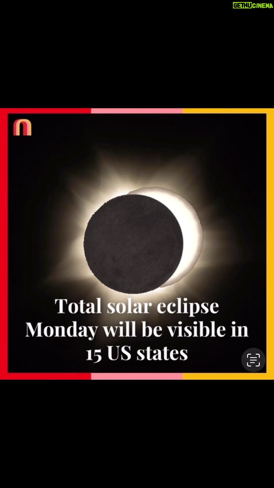 Jessica Yellin Instagram - Monday’s Total Solar Eclipse On Monday, people in 15 US states will be able to see a rare total solar eclipse. For 3-5 minutes, the moon will pass between the Earth and the sun, casting the world in an eerie shadow. And around the moon, people will be able to see the solar corona, the normally-invisible “atmosphere” of the sun that will look like a hazy halo of light around the edges of the moon. If you’re watching the eclipse, even if you’re outside the path of totality, you should use protective glasses (no, normal sunglasses aren’t enough). Your pets don’t need glasses (their instincts make them unlikely to look directly at the sun), but if possible you should keep them indoors to reduce anxiety. And if you won’t be in the path of totality on Monday, you can watch a livestream of the eclipse from Indiana University (totality will begin at 3:04 pm Eastern in this area). A member of the #NNN team will be in the path of totality and we’ll bring you a report from the ground- in the newsletter. WHAT ARE YOU PLANNING TO DO FOR THE ECLIPSE? WHAT DOES THE ECLIPSE MEAN TO YOU? COMMENT YOUR THOUGHTS! Throughout history, total solar eclipses have held deep significance in myriad cultures. In the latest newsletter we cover a sampling of the stories different peoples have told about the total eclipse. That part of the newsletter is for paying subscribers. Monday we will share more information on eclipses and their meaning, for all subscribers. Sign up via link in bio and in stories. Or go to News Not Noise on Substack.com #eclipse #pathoftotality2024 #moon #sun #magic