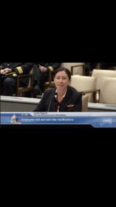 Jessica Yellin Instagram - For more content like this sign up for the News Not Noise newsletter. We explore the realities for women and work and more. Link in bio! 🙏🙏 MN STATE SENATOR CALLS PILOT A “STEWARDESS”👩‍✈️ Credit and thanks to @betches_news for finding this. Delta Airlines pilot Laura Haynor testified at a Minnesota State Senate Labor Committee meeting this month. She introduced herself as a pilot on behalf of the Air Line Pilots Association International, the largest union of pilots. And after all this pilot talk, State Senator Gene Dornink asked her what her typical work week looks like — “as a stewardess.” Haynor calmly corrected him, then Dornink apologized and said, “I don’t know why I said that.” (We have a guess.) Boy, I’ve certainly been there. Have you? We were trying to think of other professions for which people feel the need to qualify a woman in that role as a “female ____.” (E.g. female pilot, female doctor, etc.) In what other fields/roles do you see this happen?