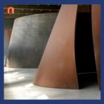 Jessica Yellin Instagram - Richard Serra, one of the most celebrated sculptors of the modern era died today. He was 85. The New York Times reports he died of pneumonia. I remember tagging along as my parents drove to see – or rather experience – Serra’s sculptures. Sometimes much to my frustration, my parents would drive an hour out of our way to visit a Serra installation. (My parents really liked art.) Spending time with a Serra sculpture is a visceral experience. They are massive works that take up space and allow you to experience awe, endless perspective shifts, and sometimes a little anxiety as you move through them (they’re made of rough hulking metal, sometimes pitched at an angle with no visible screws or means of support). Serra’s work gained attention in the 1960s and acclaim in the 1970s and 1980s. In a @nytimes obituary for Serra, Roberta Smith describes his work this way: “Mr. Serra’s most celebrated works had some of the scale of ancient temples or sacred sites and the inscrutability of landmarks like Stonehenge. But if these massive forms had a mystical effect, it came not from religious belief but from the distortions of space created by their leaning, curving or circling walls and the frankness of their materials. This was something new in sculpture; a flowing, circling geometry that had to be moved through and around to be fully experienced. Mr. Serra said his work required a lot of “walking and looking,” or “peripatetic perception.” It was, he said, “viewer centered”: Its meanings were to be arrived at by individual exploration and reflection. For anyone questioning why I’m posting on this: culture is news. It’s worth pausing to recognize the creative minds that recast what we consider beautiful and allow us to experience awe. Your thoughts? 🎥 All images are from @richard.serra instagram page. If they require further photo credits please DM me and I will add prominently. 🙏🙏🙏