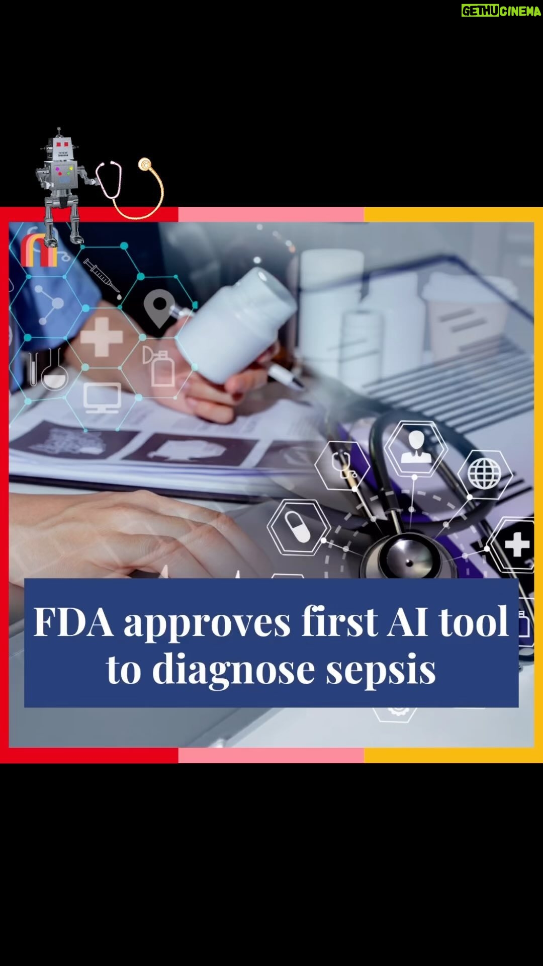 Jessica Yellin Instagram - FDA APPROVES FIRST AI TOOL TO DIAGNOSE SEPSIS The FDA approved an AI tool called Sepsis Immunoscore to help doctors diagnose sepsis in patients. This is the first time the FDA has approved an AI tool for diagnosing sepsis. The new tool doesn’t administer treatment or make decisions about a patient’s care. Instead it monitors 22 vital signs including temperature, heart rate, and cell counts — all at the same time. Just one doctor can’t monitor all 22 parameters at once, but this AI can. It uses that data to score patients’ risk of deterioration. Doctors can see the score alongside a patient’s other health info, helping them evaluate whether or not the patient needs urgent treatment or monitoring for sepsis. Sepsis is an extreme immune response to infection that can be deadly. It’s notoriously hard to detect and kills 350,000 American adults annually, according to the CDC. Chicago-based health tech startup Prenosis created Sepsis Immunoscore to help prevent these deaths. Early detection is key. Prenosis says it trained its AI on 100,000 blood samples from more than 25,000 patients. Are you ready for doctors to incorporate AI in your treatment? Doctors, how do you feel about tools like these? Tell us in the comments.