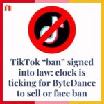Jessica Yellin Instagram – BIDEN SIGNS TIKTOK BAN
President Biden today signed a bill that gives TikTok’s parent company ByteDance 9 months to sell TikTok or face a ban. The ban was bundled with crucial military aid for US allies.
ByteDance is expected to challenge the ban in court. Even if the ban is upheld, it’s likely to take longer than 9 months for TikTok to change hands or disappear from our phones. Regardless, TikTok is still here for at least that long — including during the 2024 election.
Elected officials and national security personnel have said TikTok is a national security threat and alleged the Chinese Communist Party uses TikTok to collect US user data and to interfere with US elections. TikTok denies these allegations.
What do you think of the TikTok ban? Tell us in comments.