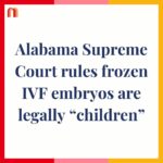 Jessica Yellin Instagram - ALABAMA V IN-VITRO FERTILIZATION After the Supreme Court ruling overturning Roe v. Wade, many fertility doctors and advocates sounded the alarm that the next target could be in-vitro fertilization. Now, Alabama is realizing those fears. The Alabama Supreme Court ruled that frozen IVF embryos are legally “children,” citing the Bible in its ruling. Apparently, life begins at conception – even if conception occurs in a Petri dish. The legal implications of this ruling are many and chilling. We don’t know yet what this means for families in Alabama who currently have frozen embryos stored in the state’s five fertility clinics, but beyond that — this is a worrying precedent to set in any state. Other states decide to adopt similar measures, throwing into doubt the future of IVF for many who need it.