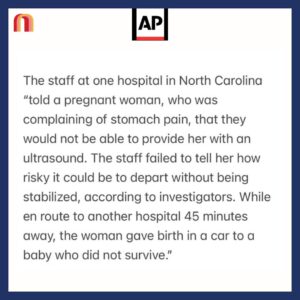 Jessica Yellin Instagram - AP REPORT: HOSPITALS DENY EMERGENCY CARE TO PREGNANT WOMEN IN CRISIS

We are sharing this today as the U.S. Supreme Court hears a case challenging a federal law, EMTLA. The law requires hospitals to treat patients in crisis - including those in need of abortion services.
——
An astounding new @apnews article by Amanda Seitz reveals how harsh abortion bans have intimidated many hospitals and emergency rooms into denying emergency care to pregnant women in crisis.

Seitz shares the stories of women who were denied care, who lost their pregnancy in stillbirth, and were forced to suffer needless pain and indignity because healthcare professionals feared prosecution under abortion bans. And the AP reports that since the overturn of Roe, there’s been a spike in complaints that pregnant women have been turned away from emergency rooms — even though federal law requires ERs to treat patients in critical condition and/or active labor.

The federal law that requires that is the Emergency Medical Treatment and Labor Act. EMTALA will go before SCOTUS Wednesday as the Biden administration argues that, under EMTALA, Idaho’s strict ban on abortion even in emergencies is illegal. 

Jennifer Klein, director of the White House Gender Policy Council @genderpolicycouncil46 said in a statement that “all patients, including women who are experiencing pregnancy-related emergencies, should have access to emergency medical care required” under EMTALA.

If the Court sides with the Biden admin, Idaho (and other states) must provide abortion services for women in medical emergencies. If SCOTUS finds for Idaho, women in Idaho will have to go to different states to receive reproductive care including in acute emergencies when every minute they’re denied care could be life changing. 

Do you think people in your world are aware of the stakes here? Would they be surprised that the Dobbs ruling is putting basic care and women’s lives at risk like this? What is happening in your state to protect women? 

Please comment and share this.