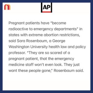 Jessica Yellin Instagram - AP REPORT: HOSPITALS DENY EMERGENCY CARE TO PREGNANT WOMEN IN CRISIS

We are sharing this today as the U.S. Supreme Court hears a case challenging a federal law, EMTLA. The law requires hospitals to treat patients in crisis - including those in need of abortion services.
——
An astounding new @apnews article by Amanda Seitz reveals how harsh abortion bans have intimidated many hospitals and emergency rooms into denying emergency care to pregnant women in crisis.

Seitz shares the stories of women who were denied care, who lost their pregnancy in stillbirth, and were forced to suffer needless pain and indignity because healthcare professionals feared prosecution under abortion bans. And the AP reports that since the overturn of Roe, there’s been a spike in complaints that pregnant women have been turned away from emergency rooms — even though federal law requires ERs to treat patients in critical condition and/or active labor.

The federal law that requires that is the Emergency Medical Treatment and Labor Act. EMTALA will go before SCOTUS Wednesday as the Biden administration argues that, under EMTALA, Idaho’s strict ban on abortion even in emergencies is illegal. 

Jennifer Klein, director of the White House Gender Policy Council @genderpolicycouncil46 said in a statement that “all patients, including women who are experiencing pregnancy-related emergencies, should have access to emergency medical care required” under EMTALA.

If the Court sides with the Biden admin, Idaho (and other states) must provide abortion services for women in medical emergencies. If SCOTUS finds for Idaho, women in Idaho will have to go to different states to receive reproductive care including in acute emergencies when every minute they’re denied care could be life changing. 

Do you think people in your world are aware of the stakes here? Would they be surprised that the Dobbs ruling is putting basic care and women’s lives at risk like this? What is happening in your state to protect women? 

Please comment and share this.