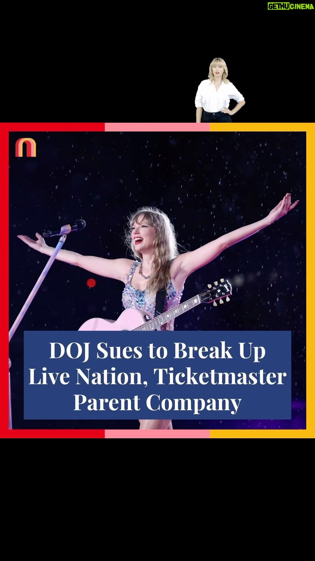 Jessica Yellin Instagram - DOJ SUES TO BREAK UP LIVE NATION The Justice Department is filing an antitrust suit against Live Nation, the parent company of Ticketmaster, for its alleged illegal monopoly practices. These practices came under national scrutiny in 2022 after the botched rollout of ticket sales for Taylor Swift’s Eras tour. The DOJ says Live Nation’s exclusive contracts with artists and venues are anticompetitive, stifling or acquiring potential competitor businesses and forcing clients to continue relationships with Live Nation and use Ticketmaster exclusively. The DOJ says this not only limits artists and venues, but also drives up prices for consumers and hurts the live entertainment industry as a whole. Live Nation denies its practices are illegal. What do you think about this lawsuit? Have you used Ticketmaster? Do you think ticket prices are too damn high? Tell us your thoughts in the comments.
