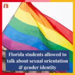 Jessica Yellin Instagram - OK TO “SAY GAY” IN FLORIDA SCHOOLS Thanks to an out-of-court settlement, Florida teachers and students can now talk about gender identity and sexual orientation in the classroom, as long as it’s not part of the official school curriculum. After the “Don’t Say Gay” first law took effect, many schools pulled books with LGBTQ themes from libraries. Teachers weren’t sure if they could reference their same-sex partners, and some students were afraid to display pride flags or stickers. A group of teachers, students, and parents sued the state arguing the law violated their rights. This settlement is the result of that suit. Both sides of the settlement are claiming victory — Gov. Ron DeSantis says the law remaining intact is a “major win,” while a lawyer for the plaintiffs said the settlement affirms that “every kid in this country is entitled to an education at a public school where they feel safe.”
