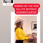 Jessica Yellin Instagram - “COWBOY CARTER” WINS RAVES, SPARKS DISCUSSION @Beyoncé today released her album “Cowboy Carter,” her country music debut that’s already garnering rave reviews and prompting cultural conversations about race and genre. When Beyoncé first announced she would release a country album, some were surprised by the departure from her typical pop and R&B sound. Country, in particular, has long been associated with whiteness — and sometimes specifically with anti-Black racism. At the same time, many country artists have achieved mainstream success by pivoting away from country into pop, hip hop, and other genres with Black origins. But critics are pointing out that country music, like most American music, has its roots in Black music — early influences included the blues, gospel music, and of course, the ubiquitous banjo, descended from West African instruments. And in a world where white artists often achieve success by appropriating Black musical styles, Beyoncé’s choice to reclaim country music feels especially resonant. Of course, the 27-track “Cowboy Carter” isn’t your average country album. Covering the Beatles’ “Blackbird,” reimagining Dolly Parton’s “Jolene,” interpolating the Beach Boys’ “Good Vibrations,” and even dipping into the 18th-century operatic aria “Caro Mio Ben,” Beyoncé broadens what country can be, with backup from established country legends and up-and-coming artists as well. Your thoughts on the album and reception? Among those saluting the album: @melindafrenchgates @hillaryclinton @mileycyrus @dollyparton Who did we miss? Please share in comments. - Written by Thalia Halloran #beyonce #jolene #texasholdem #cowboycarter #melindafrenchgates #hillaryclinton #mileycyrus #dollyparton #dolly #hrc #miley