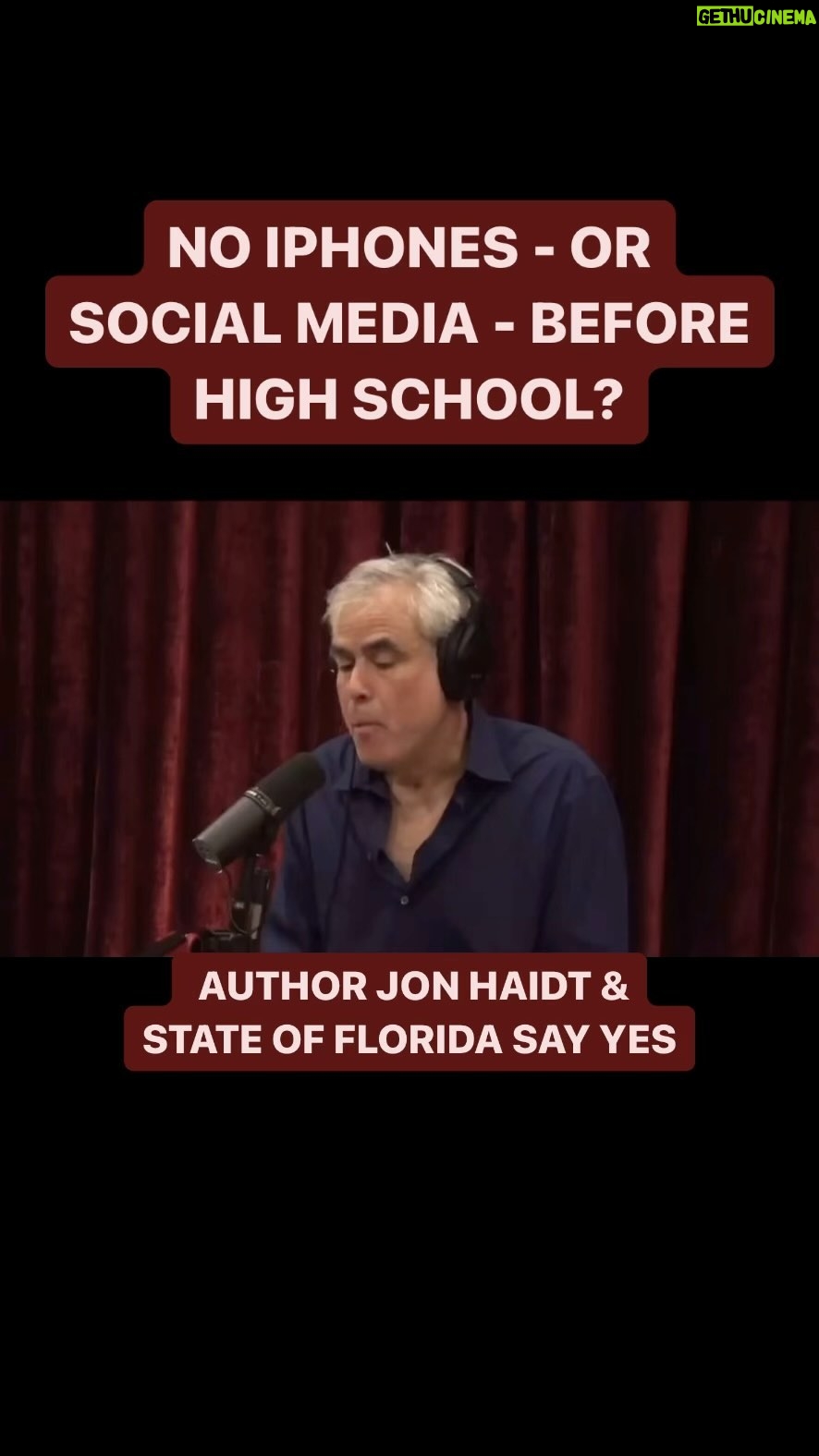 Jessica Yellin - 7.9K Likes - TEENS & PHONES/SOCIAL MEDIA
Jonathan Haidt (@jonathanhaidt), NYU social psychologist and author of “The Anxious Generation,” says kids shouldn’t have smartphones. He argues that Gen Z’s mental health has been damaged by social media and smartphones, which he calls “the Great Rewiring of Childhood.” One path forward he suggests: creating new social norms around phone use and social media use, including waiting until high school to give kids smartphones.
Today Florida took a step towards something similar. Gov. Ron DeSantis just signed a law banning Florida kids under 14 from having social media accounts, and requiring parental consent for minors under 16 to create social media accounts. (The law also requires websites that host adult content to verify the age of users, possibly by uploading photo IDs.)
What do you think about all this? Should kids have phones and social media before high school? Whose job is it to protect kids online? Tell us your thoughts in comments.
And “The Anxious Generation” is available tomorrow, March 26, wherever books are sold.
🎥 via Joe Rogan Experience