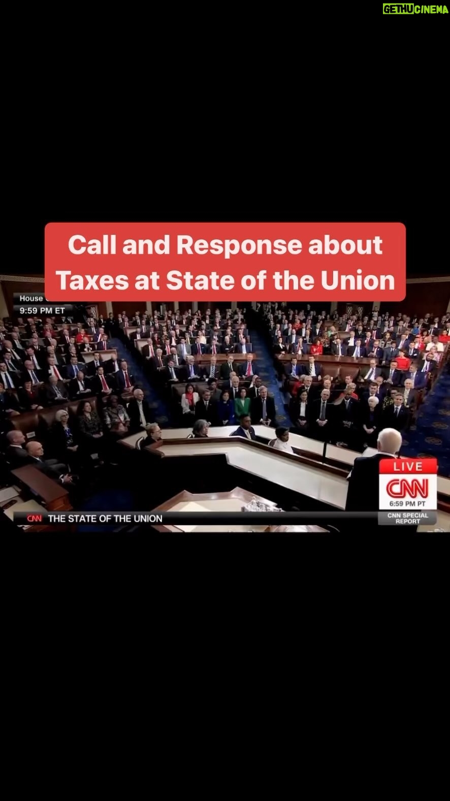 Jessica Yellin Instagram - STATE OF THE UNION President Biden delivered feisty state of the union address tonight. It doubled as a campaign speech launching a re-election effort. Here he got thunderous standing ovations and a number of times Democrats in the chamber broke out with chants of “four more years.” He led a call and response with the chamber, when he shared plans to ensure the wealthiest never pay a lower tax rate than working Americans. He vowed never to bow to Putin and called on House Republicans to find the votes to continue funding weapons in Ukraine. Note the nod of approval he received from House Speaker Mike Johnson. He also called on the Republicans to support the border security bill they once wanted. Its chief architect, Oklahoma Republican Sen Laknford, mouthed “it’s true” when the President laid out the number of border agents and judges that would have been hired if the bill had passed. He singled out justices on the Supreme Court for the decision overturning Roe v Wade and warned them women will turn out to flex their political power and protect their reproductive rights. He invited to the speech a woman who had to travel out of Texas to get an abortion when her health was in danger. Also in the chamber, another woman whose IVF procedure was put on hold in Alabama after the state supreme court put those who provide those services in danger of civil litigation. He also announced plans to build a pier into Gaza to allow the delivery of significant amounts of aid entering by sea; and pledged US troops will not be on the ground. He also vowed to contribute to support Israel in its fight against Hamas; called for the release of the hostages; and the protection of Palestinian civilians. He touted success bringing down inflation, keeping unemployment low, and powering a strong GDP. He stumbled on words or mumbled a number of times but he was feisty, high energy and seemed to be enjoying himself. Even the post-game pundits on mainstream channels seemed to agree he was high energy and outperformed expectations.