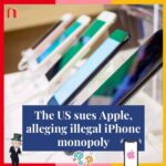 Jessica Yellin Instagram - DOJ SUES APPLE IN ANTITRUST CASE The DOJ and 16 states are suing Apple over an alleged illegal monopoly over the smartphone market. In court filings, prosecutors said Apple’s policies stifle competition, restricting innovation while keeping profits high. The new suit takes aim at Apple’s product integration model that makes it difficult for competitive apps, operating systems, and more to work on (and compete with) Apple products. And the DOJ says Apple makes more than twice the profit margin on phone sales that other phone makers do. Apple says the suit is “wrong on the facts and the law.” Under the Biden administration, the DOJ has also sued Amazon and Google in major antitrust cases. If successful, the case would force changes in Apple’s App Store and could require the company to allow other technologies to integrate easily with the iPhone — including other messaging apps. Do you think Apple wields unfair monopoly power? Would you like to see these changes? Or if this is your area of expertise — would you please share more about the claims and counterclaims?