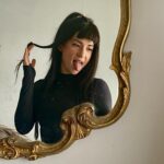 Jessie Mei Li Instagram - mirror mirror 🕷️