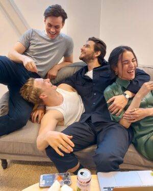 Jessie Mei Li Instagram - S&b season 2 streaming now on Netflix 😌⚡️❤️‍🔥 so much hard work and love went into making this show and I’m so so proud of my amazing friends - go watch, immediately, Alina says so (and she’s pretty intimidating nowadays…) and stay tuned for some more chaotic bts xxxxxxxx