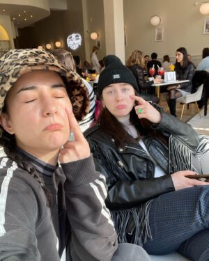 Jessie Mei Li Instagram - S&b season 2 streaming now on Netflix 😌⚡️❤️‍🔥 so much hard work and love went into making this show and I’m so so proud of my amazing friends - go watch, immediately, Alina says so (and she’s pretty intimidating nowadays…) and stay tuned for some more chaotic bts xxxxxxxx