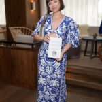 Jessie Mei Li Instagram - #ad 🌹 such a gorgeous weekend celebrating @toritsui_ - my wonderful clever angel friend and her new book “It’s Not Just You - how to navigate eco-anxiety and the climate crisis”😽 huge thank you to @1hotel.mayfair for having us to stay and throwing a beautiful event for Tori - the climate activists were out in force hehe love you all 🤍 and thank you all to everyone who came along to our talk last night @southbankcentre - a wonderful crowd with great questions and it was so nice to meet some of you after ~~ Tori - I am so outrageously excited for you, you have achieved so much and always with such humility, grace and love for those around you, I’m so thankful for your friendship - you have had such a profound effect on my life and I’m sure your book will do the same for whoever reads it!! So glad I could be by your side up on that stage 🤍 NOW EVERYONE GO BUY TORIS BOOK OKKKKK??? #itsnotjustyou 🌹 ps. Shout out to my mama for getting this dress made in Hong Kong in the 80s, vintage and 1 of a kind (and now mine 😈)