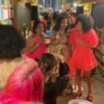 Jessie Mei Li Instagram – 💗 The most joyful night celebrating the incredible @mikaelaloach and her new book “IT’S NOT THAT RADICAL” 🌎☀️🌷 which is out TODAY. Go get yourself a copy immediately 💓💗💖💘💝💞💕!! 

-“This is a book for anyone who has ever felt doom, anxiety or powerlessness in the face of the climate crisis. Another way is possible”

I started following Mikaela a few years ago whilst in the midst of a full blown climate anxiety meltdown – I felt so sad about the future and also like I had no idea what to do about it. Through following her I started to realise that there is hope out there, and community, and love, and joy in the climate justice movement. Her gift for communication and bringing people together drew me in, and I learnt so much, but mostly I finally felt like I knew how to look these issues in the face and know that we can do this. The fire was back in my belly 🔥

I consider myself so blessed to have managed somehow to find myself in your orbit Mik!! ☀️💛 it’s not often you get to hang out with people who have genuinely inspired you, especially not ones as outrageously cool as this one 🌸

So go buy my friends book (if you know what’s good for ya 👊🏼 💥 👊🏼 💥) !!!