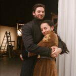 Jessie Mei Li Instagram – Bts from ep8 ☀️💛🥵 (let’s take a minute to appreciate tiny @amitasuman_ holding me on one leg)